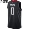 Houston Rockets Jalen Green 0 Jordan 2022-23 Statement Edition Musta Pelipaidat Swingman - Lasten